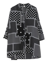 Original Chiffon Polka-Dot Blouses&Shirts Tops